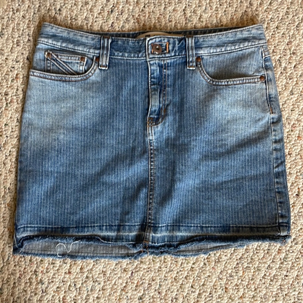 Gap jean skirt
